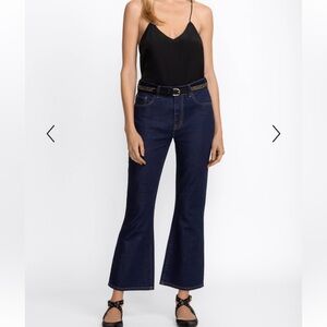 Johnny Was Dark Indigo Boot Cut Jeans